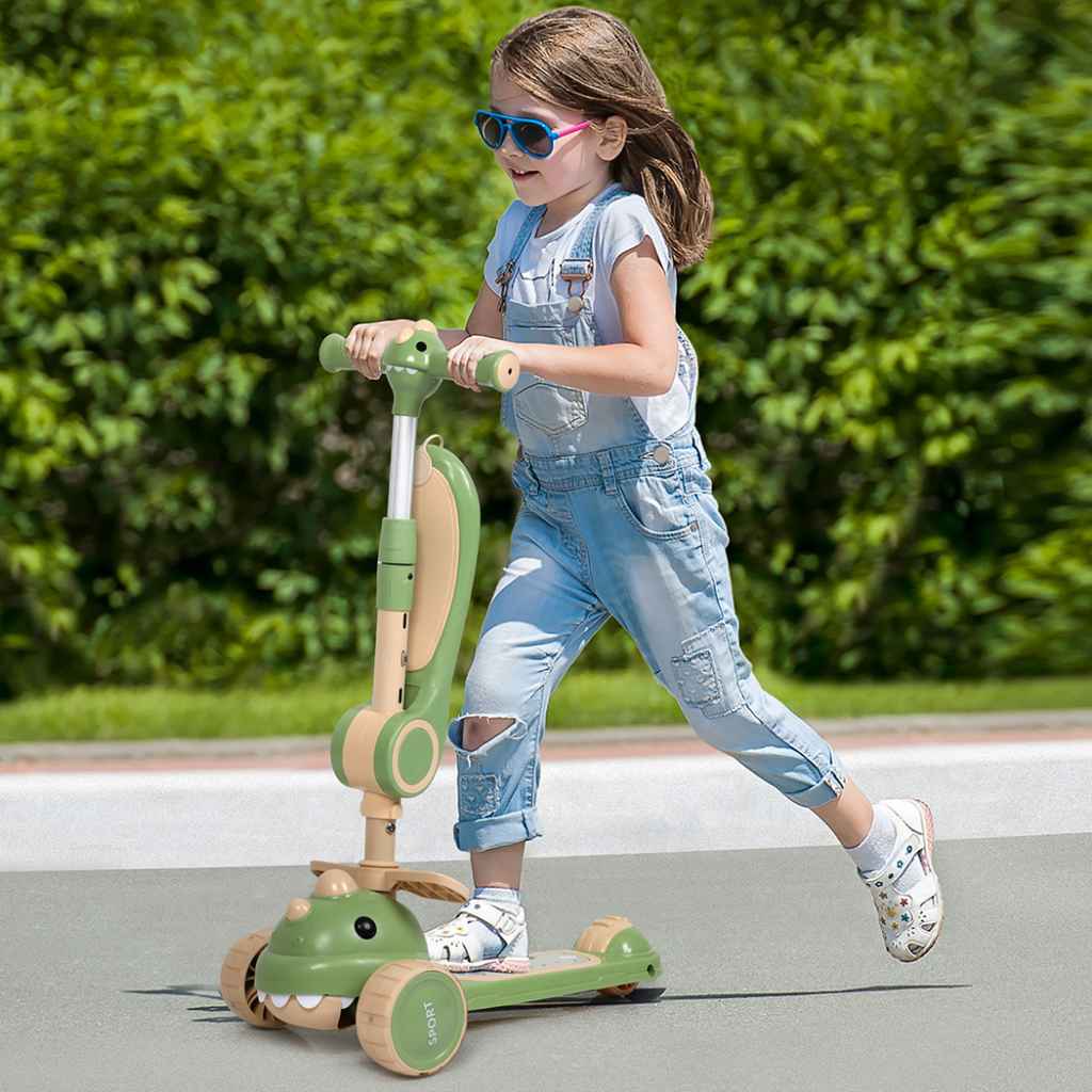 Kids' 3-Wheel Foldable Scooters Image