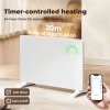 Spector Electric Radiator 2000W Panel Heater Wall Mounted Freestanding White