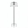 TOQUE Complete Bird Feeding Station 4 Feeders Outdoor Garden Wild Birds Feeder