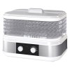 Spector 5 Tray Stainless Steel Food Dehydrator Jerky Fruit Vegetable Dryer White