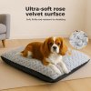 Skylos Pet Bed Cushion Small Dog Calming Bed Waterproof Machine Washable Cover