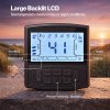 Traderight Metal Detector For Adults 5 Mode DSP LCD Gold IP68 Waterproof Black