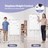 Levede Magnetic Whiteboard with Foldable Tripod Dry Erase For Office,White