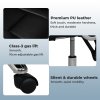 Executive Office Chair Heavy Duty Wide Spring Cushion Recliner Footrest 150kg