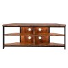 Levede Wooden TV Cabinet with RGB LED Light 120cm TV Stand Storage Unit Max 55