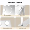 Emitto LED Hollywood Makeup Vanity Mirror Dimmable 3 Colour Lights 31x47cm