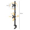 Levede Dual Monitor Arm Adjustable Desk Mount For 13-34 Inch Computer Black
