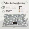 Skylos Dog Bed Pet Cat Cushion Crate Mat Arctic Fleece Extra Large Anti-slip