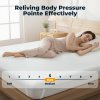Memory Foam Mattress Topper King Bamboo Charcoal Cooling Gel 8cm Thick Washable