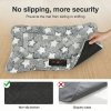 Skylos Dog Bed Arctic Fleece Soft Pet Cushion Mattress Small Dog Puppy Crate Mat