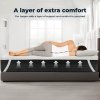 Lavio Thick King Mattress Topper 10cm Microfibre Washable with Elastic Strap
