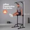 Centra Pull Up Station, 9-Height Adjustable, 150kg Carbon Steel, Black