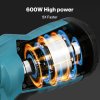 Traderight Cordless Paint Sprayer 18V Electric Spray Gun 1000ml HVLP 6 Nozzles