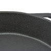 Toque Frying Pan Non Stick Cast Iron 30cm Steak Skillet Round BBQ Grill Camping