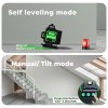 Traderight Laser Level 4D 16 Line Green Self -Leveling with Remote Tripod