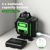Traderight Laser Level 4D 16 Line Green Self -Leveling with Remote Tripod