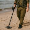 Traderight Metal Detector Professional Waterproof for Beginner 4 Search Mode