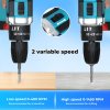 Traderight 21V Cordless Drill Combi Driver Electric Screwdriver Set 1 Battery
