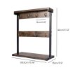 Levede Mug Holder Stand Coffee Cup Rack Organiser Countertop Mug Tree with Hooks
