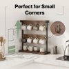 Levede Mug Holder Stand Coffee Cup Rack Organiser Countertop Mug Tree with Hooks