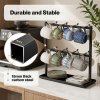 Levede Mug Holder Stand Countertop Coffee Cup Rack Storage Organiser 16 Hooks