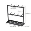 Levede Mug Holder Stand Countertop Coffee Cup Rack Storage Organiser 16 Hooks