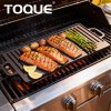Toque Reversible Cast Iron Griddle Plate Non-Stick Grill Skillet Pan 49.5cm BBQ
