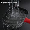 Toque Cast Iron Griddle Grill Pan Square Skillet BBQ Non?Stick Frying Cookware