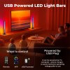 Emitto 2x Smart RGB LED Light Bars Game Ambient Lamps Color Changing Music Timer