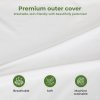 Lavio Luxury Pillow Firm Side Support Memory Foam with Soft Side Foam Reversible