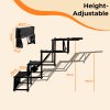 Skylos Pet Stairs Dog Ramp 4 Soft Steps for Car SUV Booster Foldable Portable