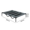 Skylos Raised Dog Bed Elevated Pet Bed Portable Outdoor Camping Cooling Mesh