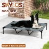 Skylos Raised Dog Bed Elevated Pet Bed Portable Outdoor Camping Cooling Mesh