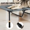 Skylos Raised Dog Bed Elevated Pet Bed Portable Outdoor Camping Cooling Mesh