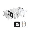Small Animal Playpen Puppy Rabbit Fence Hamster Exercise Run Enclosure Indoor