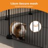 Small Animal Playpen Puppy Rabbit Fence Hamster Exercise Run Enclosure Indoor