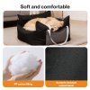 Skylos Dog Car Seat Travel Bed Carrier Portable Pet Booster Seat Washable Puppy