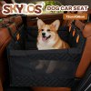 Skylos Waterproof Dog Car Seat Rear Cover Safety Protector Pet Hammock Non Slip