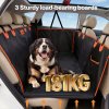 Skylos Dog Car Seat Cover Convertible Pet Back Seat Hammock Protector Waterproof