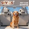 Skylos Dog Car Barrier Universal Pet Barrier Guard Adjustable Safety Travel