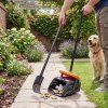 Skylos Pooper Scooper Pet Waste Collector 120cm Handle with Rake 35 Waste Bags