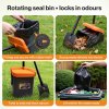Skylos Pooper Scooper Pet Waste Collector 120cm Handle with Rake 35 Waste Bags