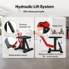 Monvelo Hydraulic Motorcycle Lift Stand Dirt Bike Repair Jack Adjustable Height