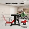 Monvelo Hydraulic Motorcycle Lift Stand Dirt Bike Repair Jack Adjustable Height