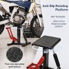 Monvelo Hydraulic Motorcycle Lift Stand Dirt Bike Repair Jack Adjustable Height