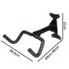 MONVELO Bike Wall Mount Rack Foldable Bicycle Storage Hanger Holder Adjustable