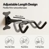 MONVELO Bike Wall Mount Rack Foldable Bicycle Storage Hanger Holder Adjustable