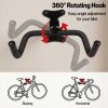 MONVELO Bike Wall Mount Rack Foldable Bicycle Storage Hanger Holder Adjustable