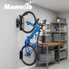 MONVELO Bike Rack Hook-mounted Parking Rack Swivel Wall Mount Bike Storage 4PCS