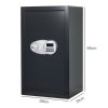 Levede Digital Safe Box Large Fireproof with Key Password Home Office  Security